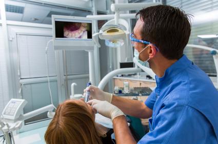 dentist treating a patient in duncan