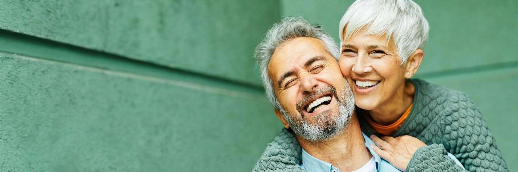 duncan man and woman laughing 